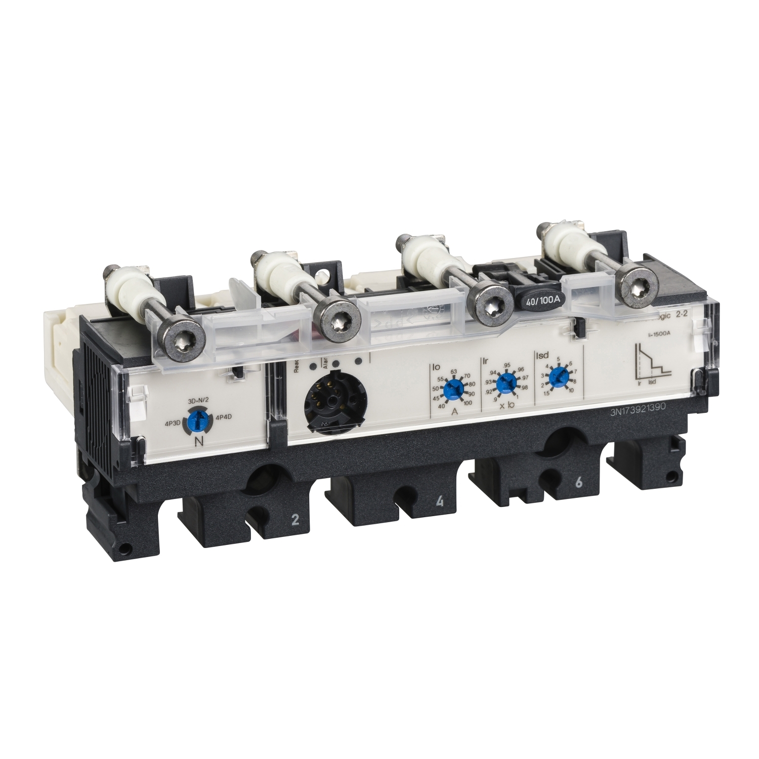 Unitate de declansare - Micrologic 2.2 - 250 A - 4 poli 4d Schneider LV431480 