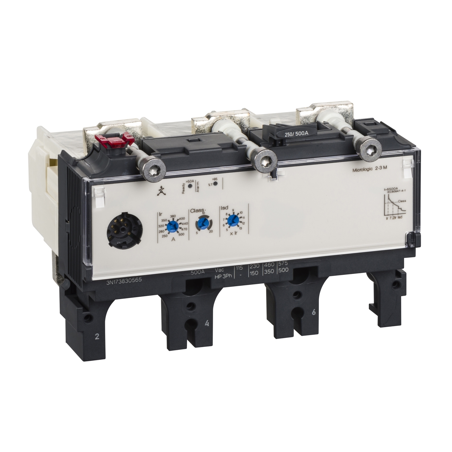 Unitate de declansare - Micrologic 2.3 M - 320 A - 3 poli 3d Schneider LV432072 