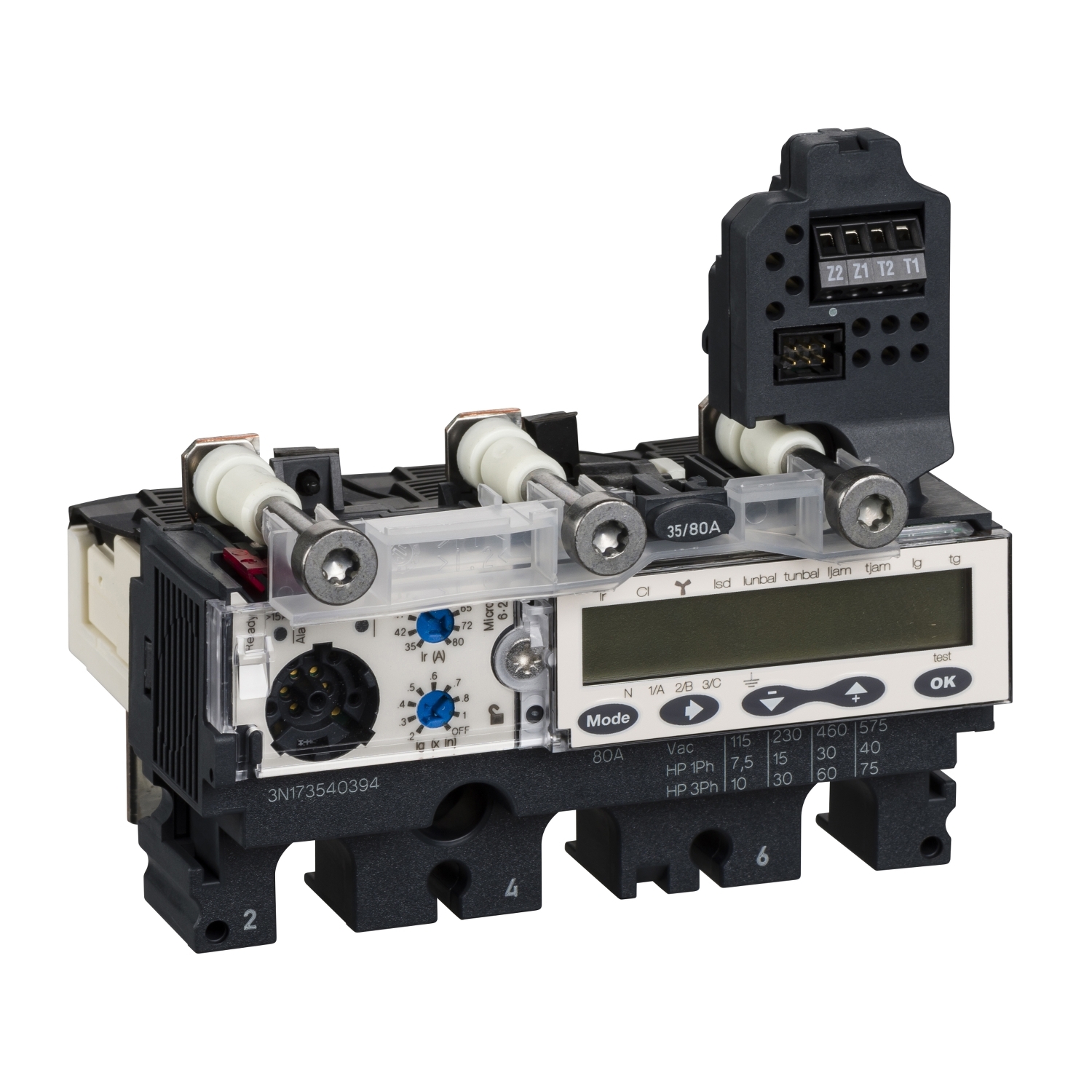 Unitate de declansare - Micrologic 6,2 E - M 25 A - 3 poli 3d Schneider LV429184 