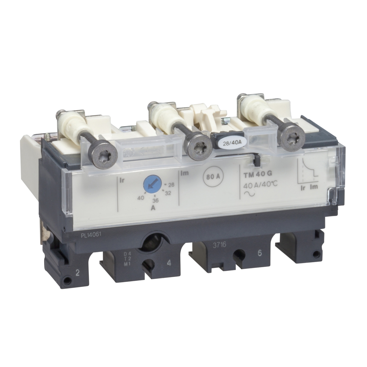 Unitate de declansare - TMG - 16 A - 3 poli 3d Schneider LV429155 