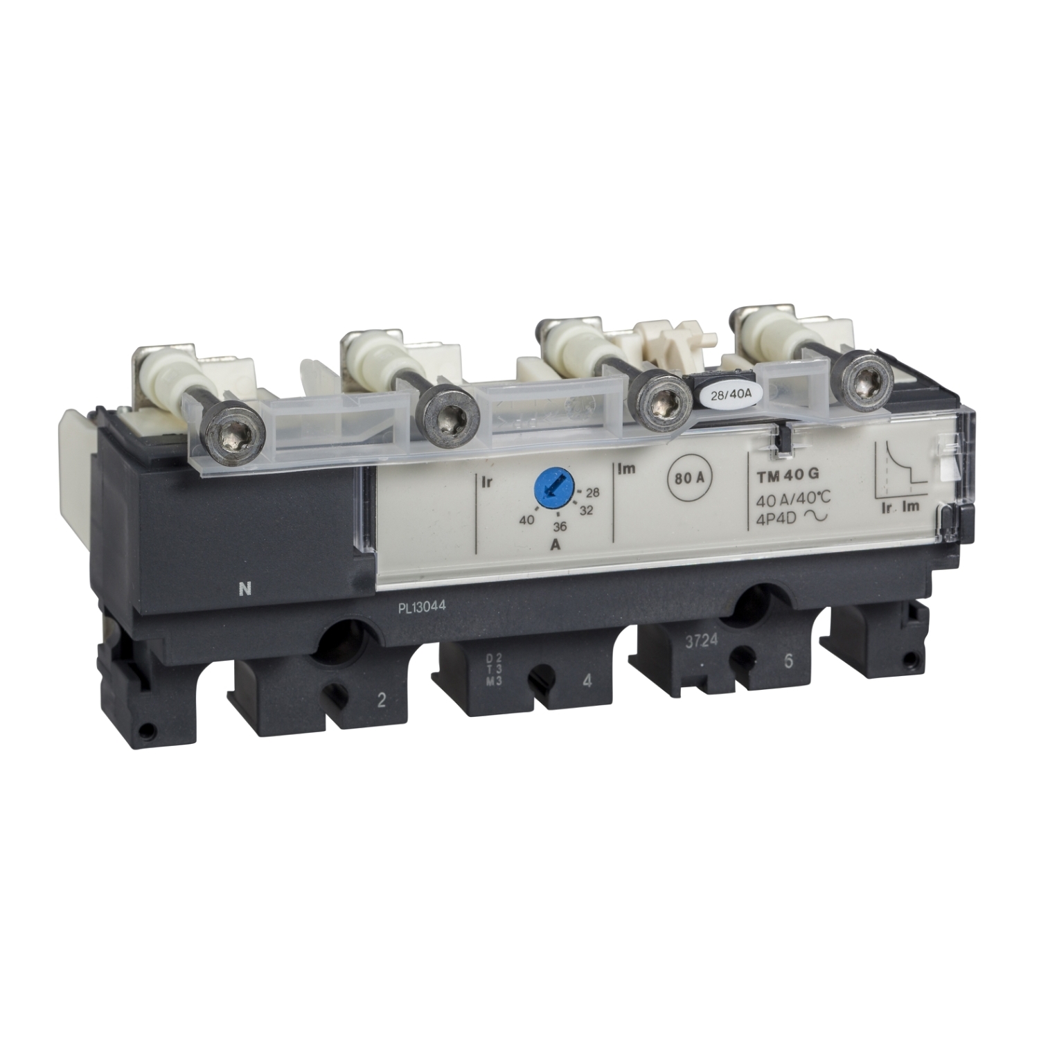 Unitate de declansare - TMG - 40 A - 4 poli 4d Schneider LV429163 
